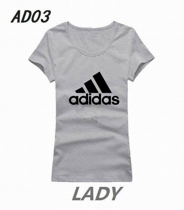 Adidas short round collar T woman S-2XL-020